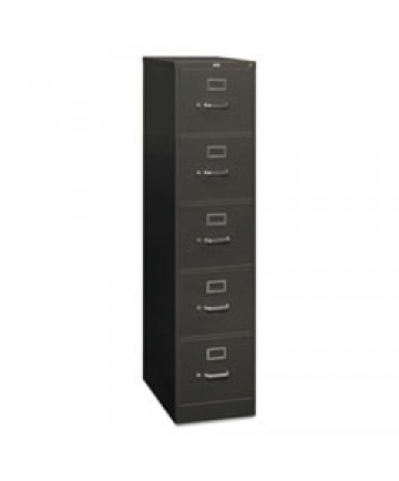 310 SERIES FIVE-DRAWER FULL-SUSPENSION FILE, LETTER, 15W X 26.5D X 60H, CHARCOAL