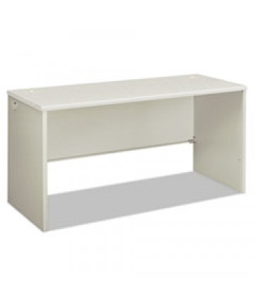 38000 SERIES DESK SHELL, 60" X 24" X 30", LIGHT GRAY/SILVER
