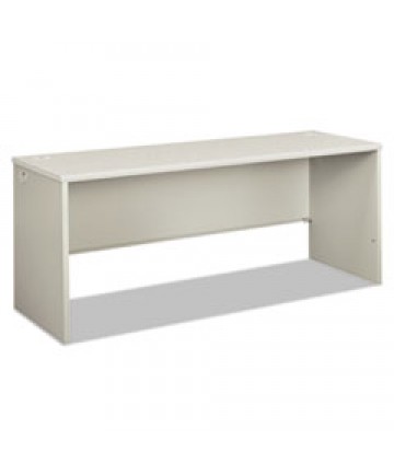 38000 SERIES DESK SHELL, 72" X 24" X 30", LIGHT GRAY/SILVER