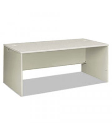 38000 SERIES DESK SHELL, 72" X 36" X 30", LIGHT GRAY/SILVER
