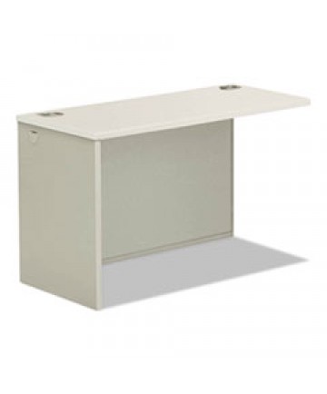 38000 Series Return Shell, 33.75w X 65d X 4.19h, Silver Mesh/light Gray, Left