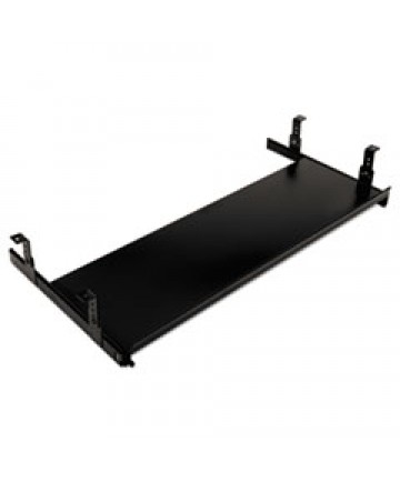 Oversized Keyboard Platform/mouse Tray, 30w X 10d, Black