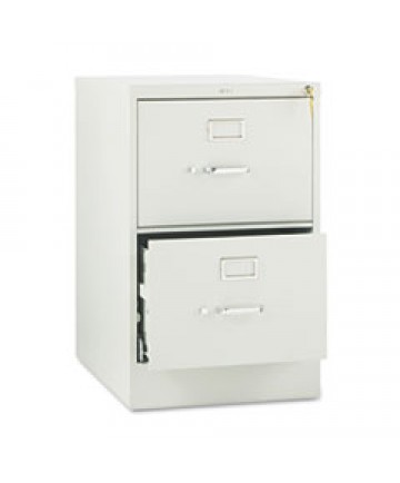510 SERIES TWO-DRAWER FULL-SUSPENSION FILE, LEGAL, 18.25W X 25D X 29H, LIGHT GRAY