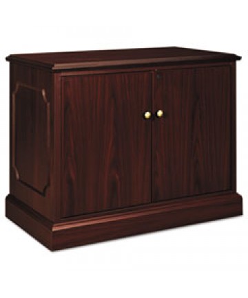 94000 Series Storage Cabinet, 37-1/2w X 20-1/2d X 29-1/2h, Mahogany