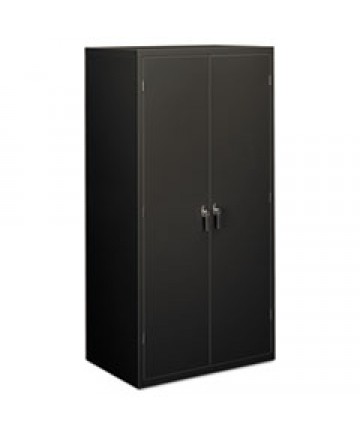ASSEMBLED STORAGE CABINET, 36W X 24 1/4D X 71 3/4, CHARCOAL