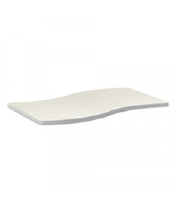 BUILD RIBBON SHAPE TABLE TOP, 54W X 30D, SILVER MESH