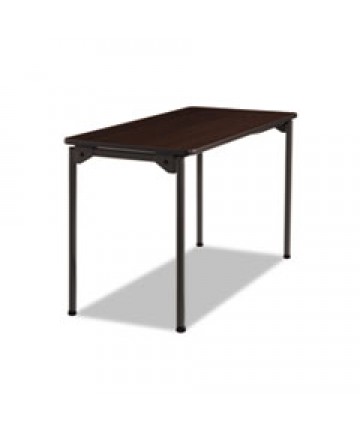 Indestructables Too 1200 Series Resin Personal Folding Table, 30 X 20, Charcoal