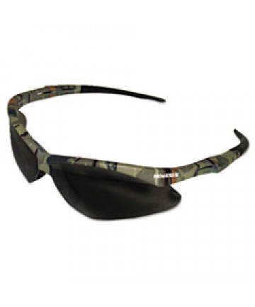 Nemesis Safety Glasses, Camo Frame, Bronze Lens