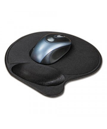 Extra-Cushioned Mouse Wrist Pillow Pad, Black