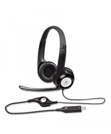 H390 Usb Headset W/noise-Canceling Microphone