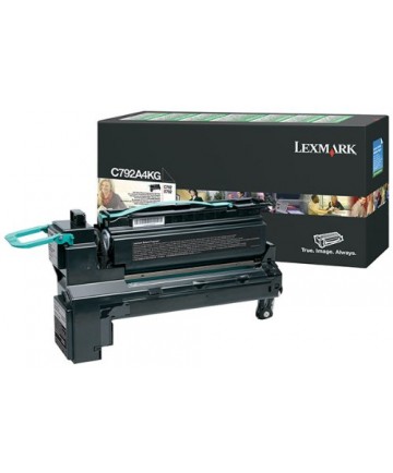 C792A4KG RETURN PROGRAM TONER, 6,000 PAGE-YIELD, BLACK