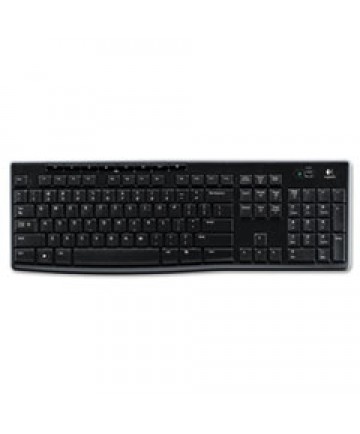 K270 Wireless Keyboard, Usb Unifying Receiver, Black