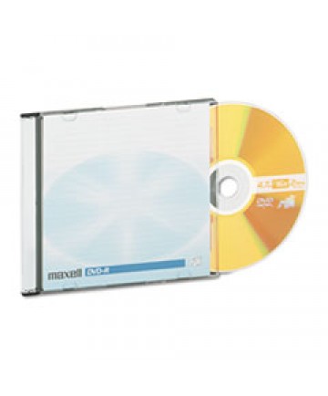 Dvd-R Discs, 4.7gb, 16x, W/jewel Cases, Gold, 10/pack