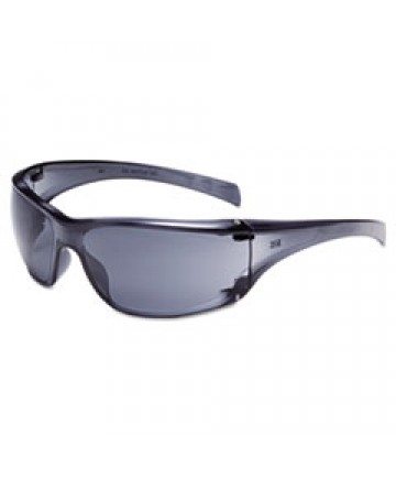 Virtua Ap Protective Eyewear, Clear Frame And Gray Lens, 20/carton