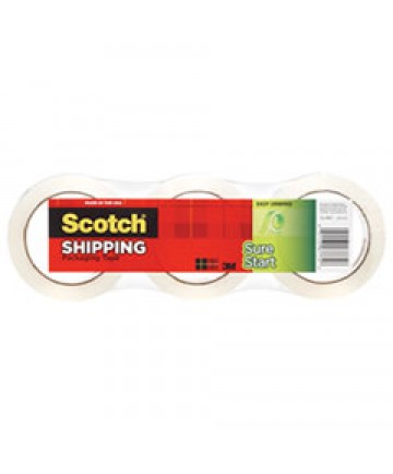 3350 GENERAL PURPOSE PACKAGING TAPE, 3" CORE, 1.88" X 54.6 YDS, CLEAR, 6/PACK