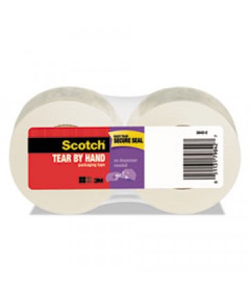 Envelope/package Sealing Tape Strips, 2" X 6", Clear, 50/pack