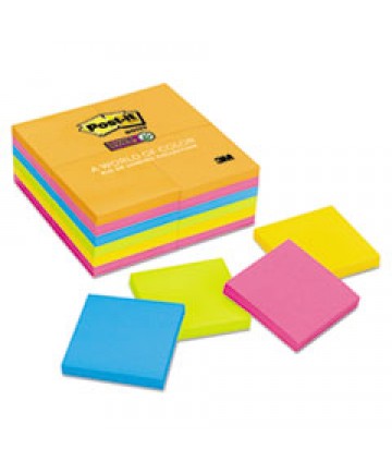 PADS IN RIO DE JANEIRO COLORS, 3 X 3, 90-SHEET PADS, 24/PACK