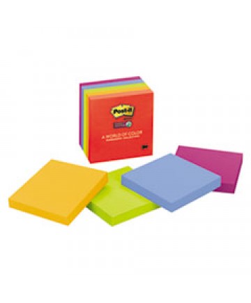 Pads In Marrakesh Colors, 3 X 3, 90-Sheet, 5/pack