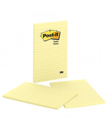 Original Pads In Canary Yellow, Lined, 5 X 8, 50-Sheet, 2/pack