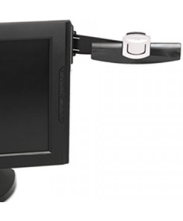 Rotary Self-Stick Notes Dispenser, Plastic, Rotary, 10" Diameter X 6h, Black