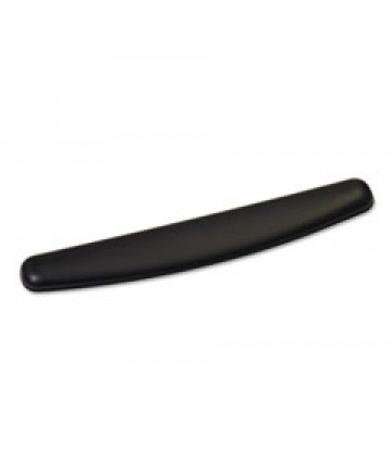 Antimicrobial Foam Keyboard Wrist Rest, Nonskid Base, Black