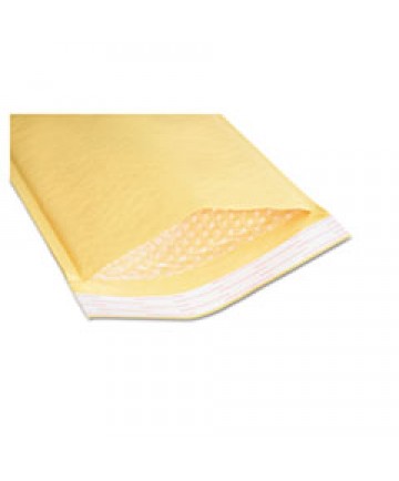 8105001179860 SEALED AIR JIFFYLITE CUSHIONED MAILER, #0, BUBBLE LINING, SELF-ADHESIVE CLOSURE, 6 X 10, GOLDEN KRAFT, 200/PACK
