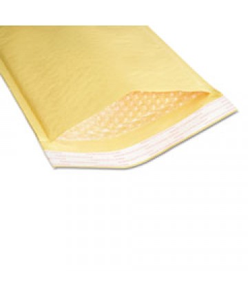 8105001179866 SEALED AIR JIFFYLITE CUSHIONED MAILER, #1, BUBBLE LINING, SELF-ADHESIVE, 7.25 X 12, GOLDEN KRAFT, 100/BOX