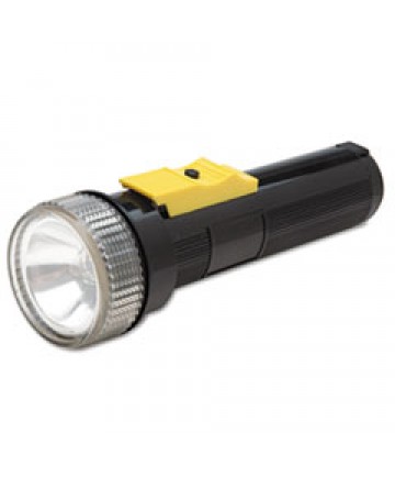 6230001631856, WATERTIGHT FLASHLIGHT, 2 D BATTERIES (SOLD SEPARATELY), BLACK