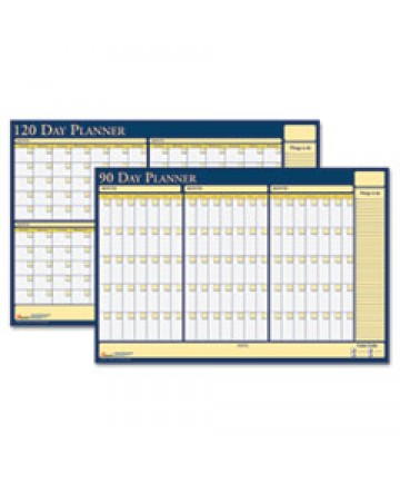 7520012074059 SKILCRAFT 90/120-DAY UNDATED REVERSIBLE/ERASABLE PLANNER, 36 X 24