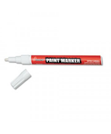 7520012074159 SKILCRAFT PAINT MARKER, FINE BULLET TIP, WHITE, DOZEN