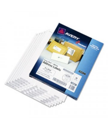 7530012898191 SKILCRAFT LASER LABELS, LASER PRINTERS, 1 X 2.63, WHITE, 30/SHEET, 100 SHEETS/BOX