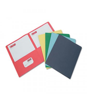 7510013162302 SKILCRAFT DOUBLE POCKET PORTFOLIO, LETTER SIZE, ASSORTED, 25/BOX