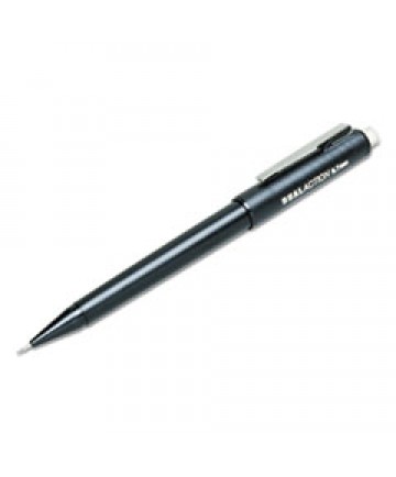 7520013176140 SKILCRAFT DUAL ACTION MECHANICAL PENCIL, 0.7 MM, HB (#2.5), BLACK LEAD, BLACK BARREL, DOZEN