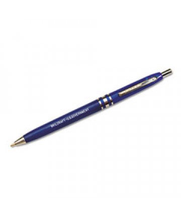 7520013322833 SKILCRAFT U.S. GOVERNMENT RETRACTABLE BALLPOINT PEN, 1MM, BLUE INK/BARREL, DOZEN