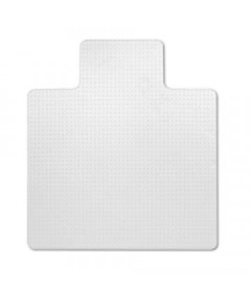 7220004576054, SKILCRAFT PVC CHAIR MAT, MEDIUM-TO-HIGH PILE CARPET, 45 X 53, CLEAR