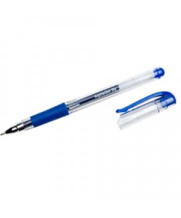 7520014845252 SKILCRAFT ALPHAGEL STICK GEL PEN, 0.7MM, BLUE INK, CLEAR BARREL, DOZEN