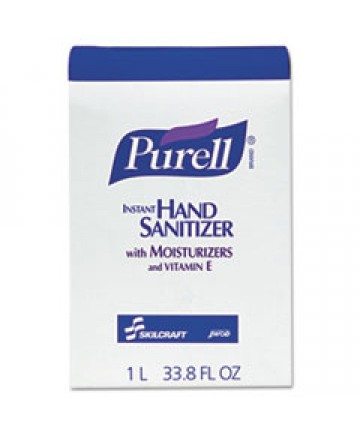 8520015220828, PURELL INSTANT DISPENSER REFILL LIQUID HAND SANITIZER, 1000 ML, 8/BOX