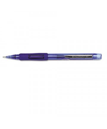 7520015654874 SKILCRAFT SLICKERCLICKER SIDE ADVANCED MECHANICAL PENCIL, 0.7MM, BLACK LEAD, TRANS BLUE BARREL, DOZEN