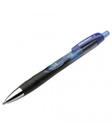 7520015745971 SKILCRAFT VISTA SECURE RETRACTABLE GEL PEN, 0.7MM, BLUE INK, BLUE BARREL, 3/PACK