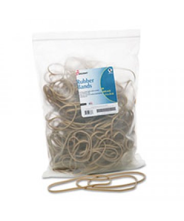 7510015783512 SKILCRAFT RUBBER BANDS, SIZE 117B, 0.06" GAUGE, BEIGE, 1 LB BOX, 250/PACK