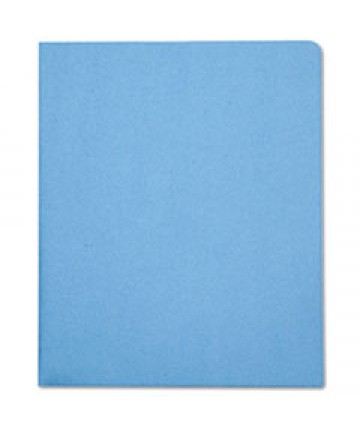 7510005842490 SKILCRAFT DOUBLE POCKET PORTFOLIO, LETTER SIZE, LIGHT BLUE, 25/BOX
