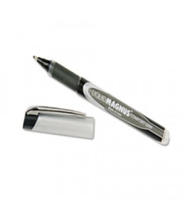 7520015877791 SKILCRAFT LIQUID MAGNUS STICK ROLLER BALL PEN, 0.7MM, BLACK INK, 4/PACK
