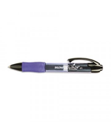 7520015882364 SKILCRAFT BIOWRITE RETRACTABLE GEL PEN, 0.7MM, BLUE INK, TRANSLUCENT BLUE BARREL, DOZEN