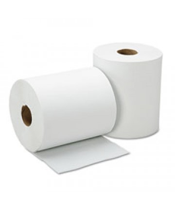 8540015923323, SKILCRAFT, CONTINUOUS ROLL PAPER TOWEL, 8" X 600 FT, WHITE, 12 ROLLS/BOX