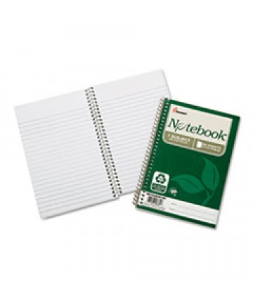 7530016002013 SKILCRAFT RECYCLED NOTEBOOK, 1 SUBJECT, MEDIUM/COLLEGE RULE, GREEN COVER, 7.5 X 5, 80 SHEETS, 6/PACK