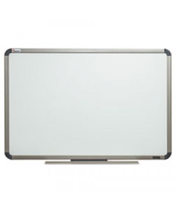 7110016222121 SKILCRAFT QUARTET TOTAL ERASE WHITE BOARD, 36 X 24, SILVER