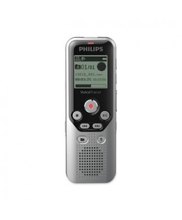 Voice Tracer DVT1250 Audio Recorder, 8 GB, Black/Silver