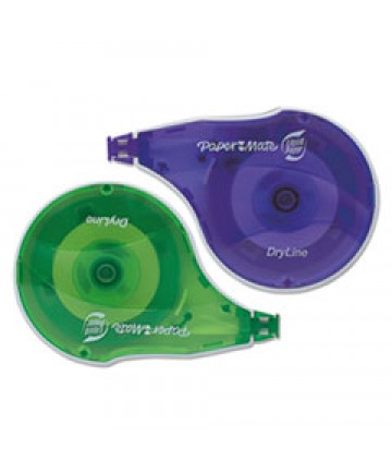Dryline Correction Tape, Non-Refillable, 1/6" X 472", 10/pack