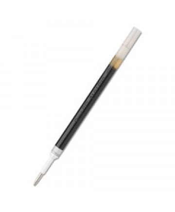 REFILL FOR PENTEL ENERGEL RETRACTABLE LIQUID GEL PENS, CONICAL TIP, BOLD POINT, BLACK INK