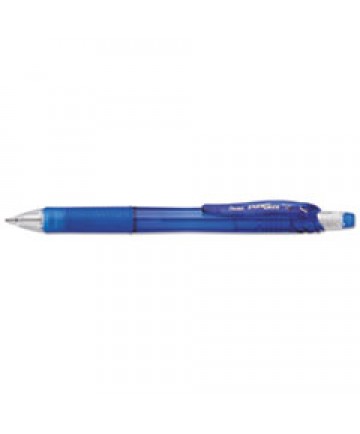 ENERGIZE-X MECHANICAL PENCIL, 0.7 MM, HB (#2.5), BLACK LEAD, BLUE BARREL, DOZEN